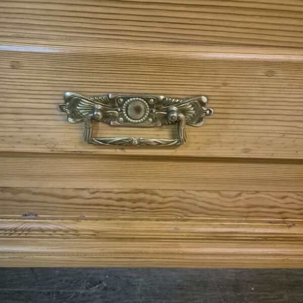 Wardrobe Jugendstil 1900 Pine - Image 7