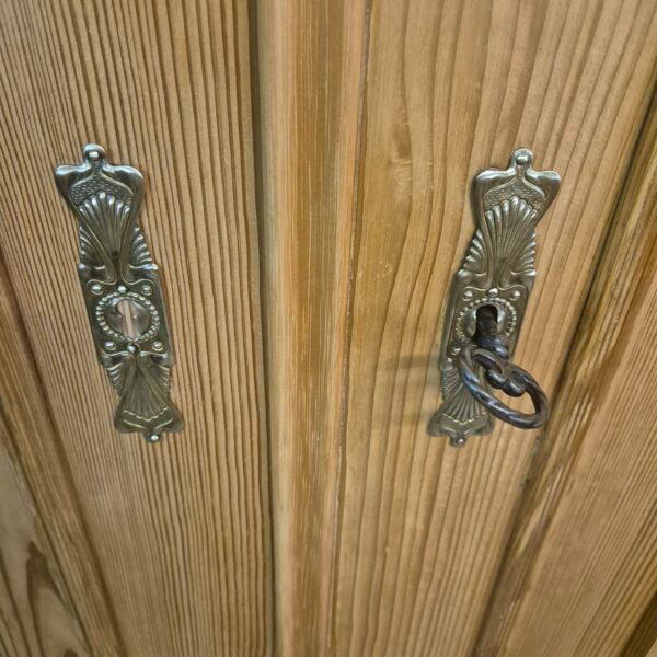 Wardrobe Jugendstil 1900 Pine - Image 8