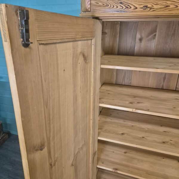 Wardrobe Jugendstil 1900 Pine - Image 10