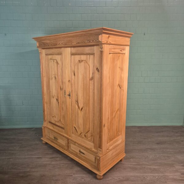 Wardrobe Jugendstil 1900 Pine - Image 3