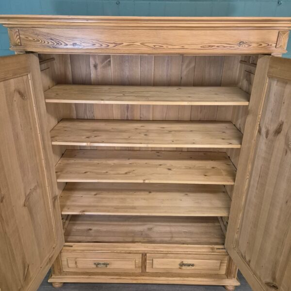 Wardrobe Jugendstil 1900 Pine - Image 13