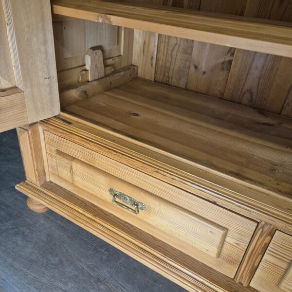 Wardrobe Jugendstil 1900 Pine - Image 11