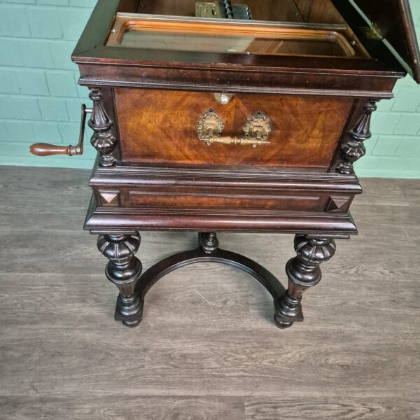 Musicbox Orphenion Gründerzeit 1880 Walnut - Image 9