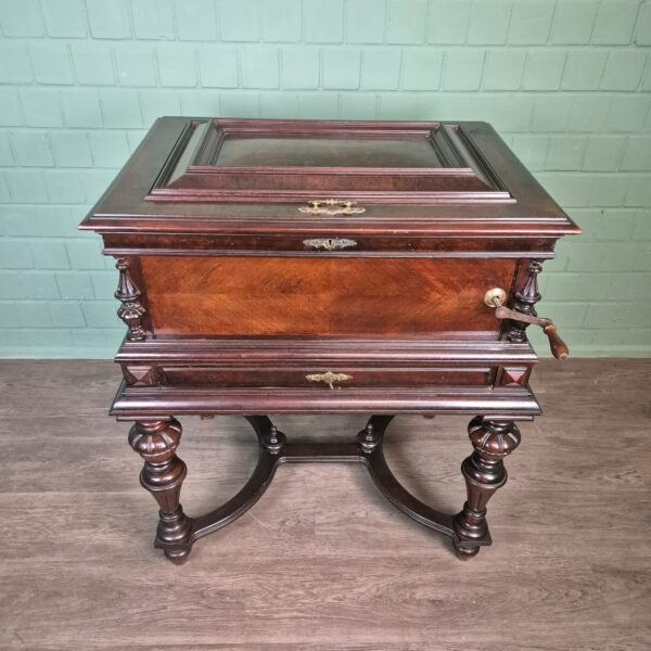 Musicbox Orphenion Gründerzeit 1880 Walnut - Image 3