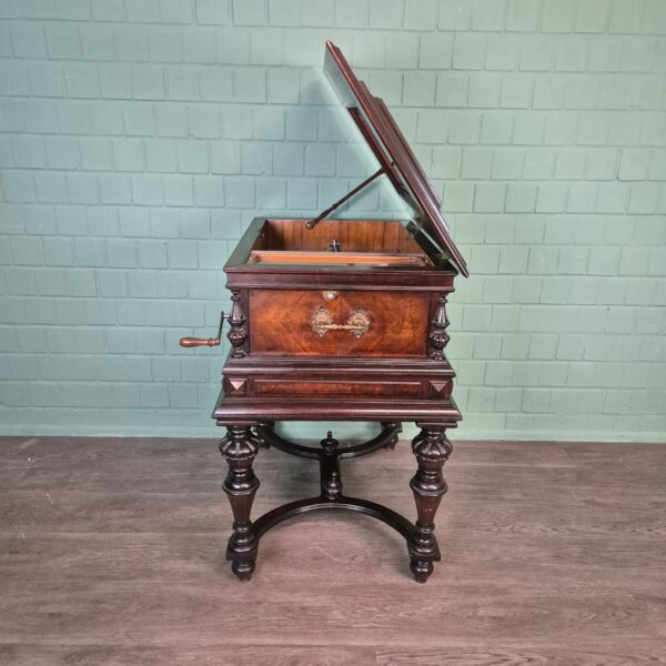 Musicbox Orphenion Gründerzeit 1880 Walnut - Image 8
