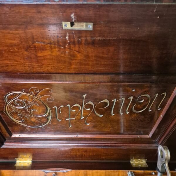 Musicbox Orphenion Gründerzeit 1880 Walnut - Image 10