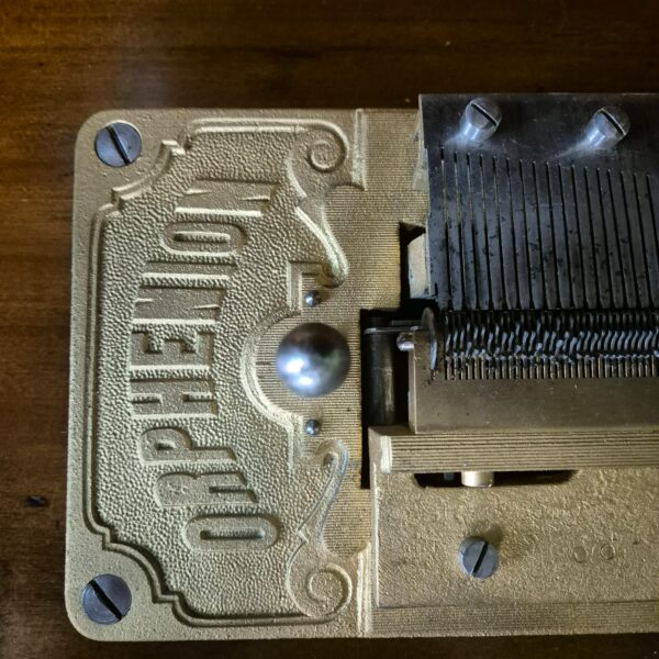 Musicbox Orphenion Gründerzeit 1880 Walnut - Image 21