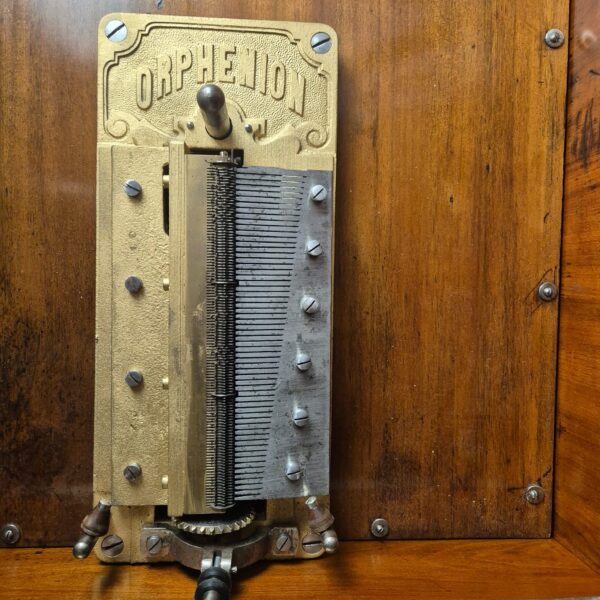 Musicbox Orphenion Gründerzeit 1880 Walnut - Image 20
