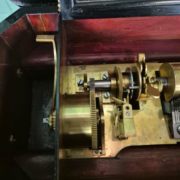 Music Box Changer 1860 Walnut - Image 15