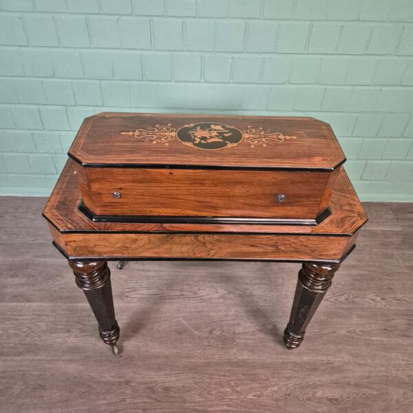 Music Box Changer 1860 Walnut - Image 2