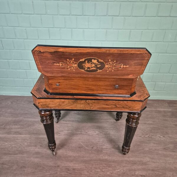 Music Box Changer 1860 Walnut - Image 18