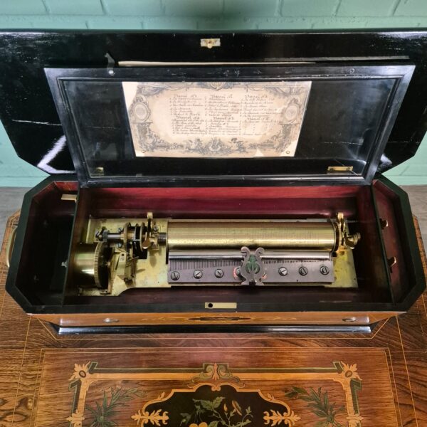 Music Box Changer 1860 Walnut - Image 12