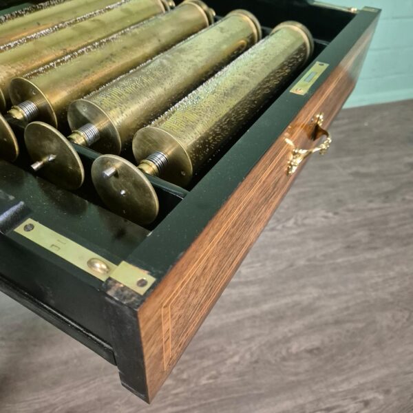 Music Box Changer 1860 Walnut - Image 11
