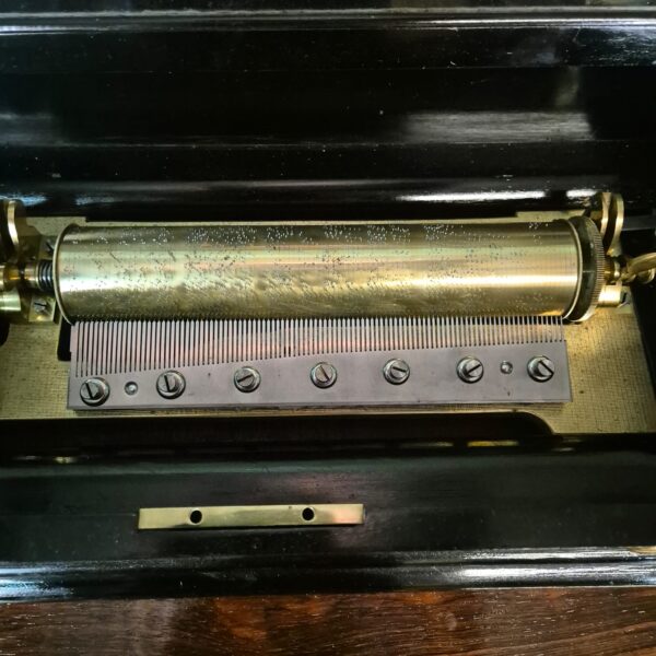 Music Box Changer 1860 Walnut - Image 6