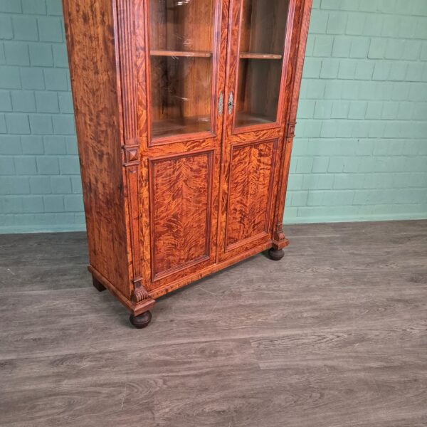 Bookcase Gründerzeit 1880 Birch Wood - Image 6