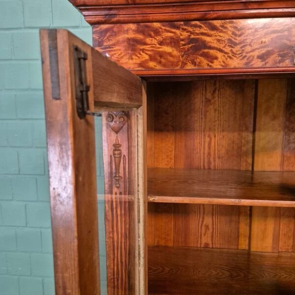 Bookcase Gründerzeit 1880 Birch Wood - Image 13
