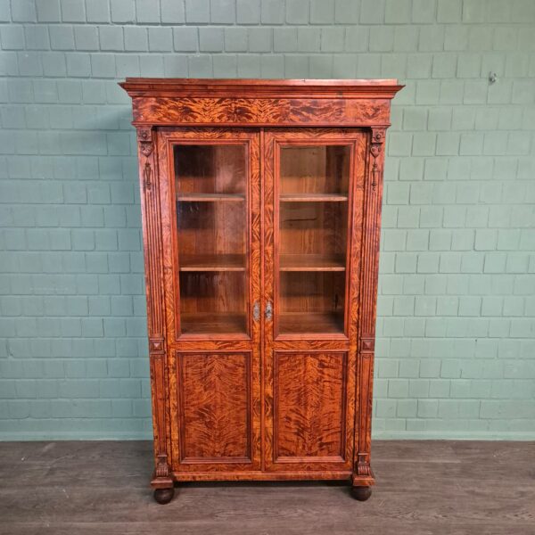 Bookcase Gründerzeit 1880 Birch Wood - Image 2