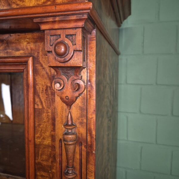 Bookcase Gründerzeit 1880 Birch Wood - Image 9