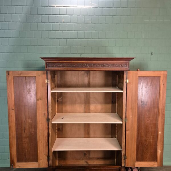Wardrobe Gründerzeit 1880 Walnut - Image 14