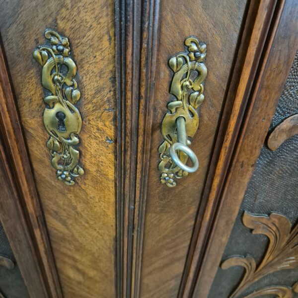 Wardrobe Gründerzeit 1880 Walnut - Image 13