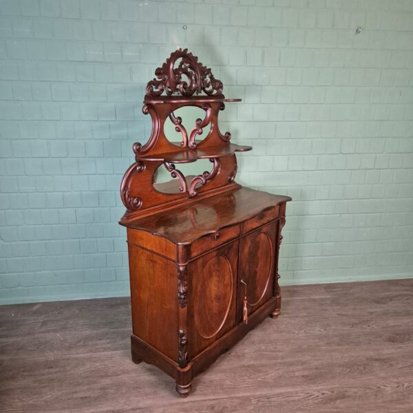 Cabinet Louis Philippe 1860 Mahogany