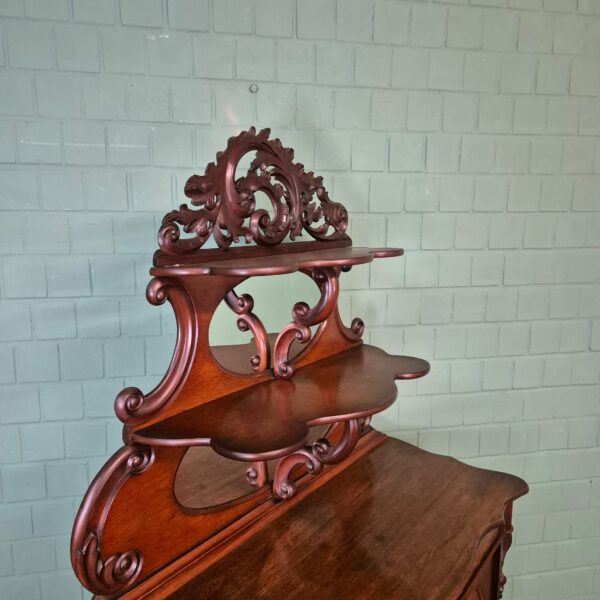 Cabinet Louis Philippe 1860 Mahogany - Image 3