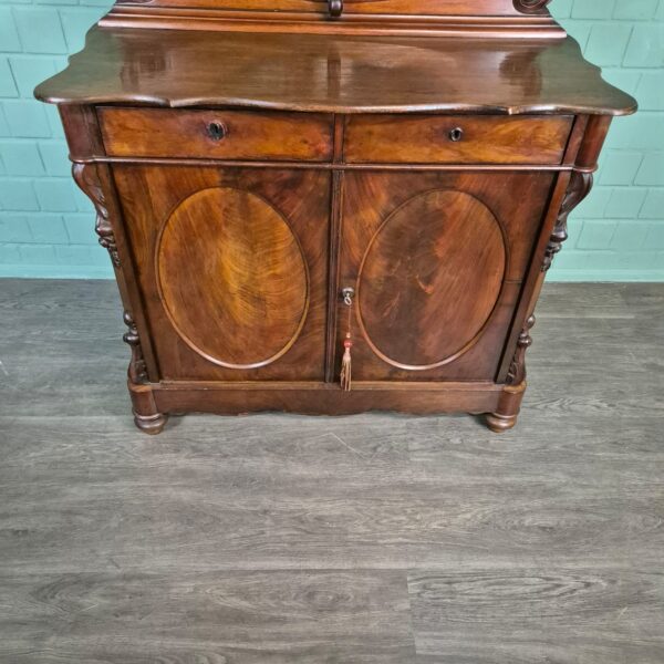 Cabinet Louis Philippe 1860 Mahogany - Image 6