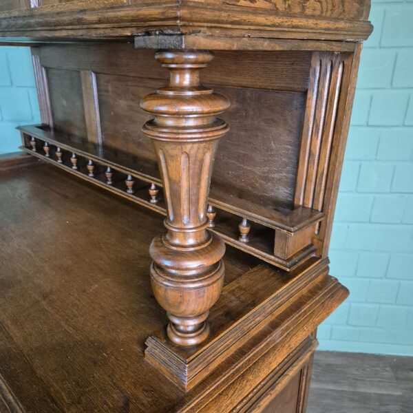 Cabinet Gründerzeit 1880 Oak - Image 11