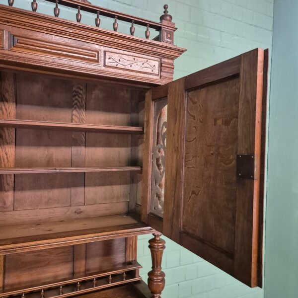 Cabinet Gründerzeit 1880 Oak - Image 16
