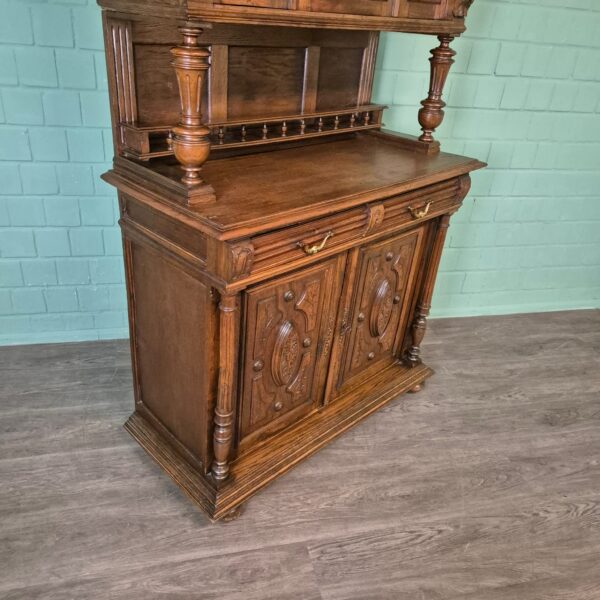 Cabinet Gründerzeit 1880 Oak - Image 7