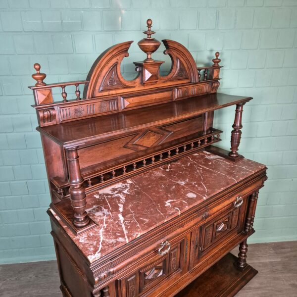 Sideboard Gründerzeit 1880 Oak - Image 6