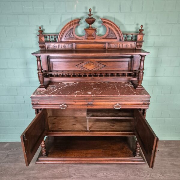 Sideboard Gründerzeit 1880 Oak - Image 12