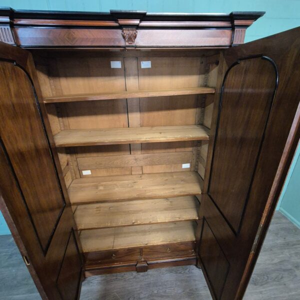 Wardrobe Gründerzeit 1880 Walnut - Image 11