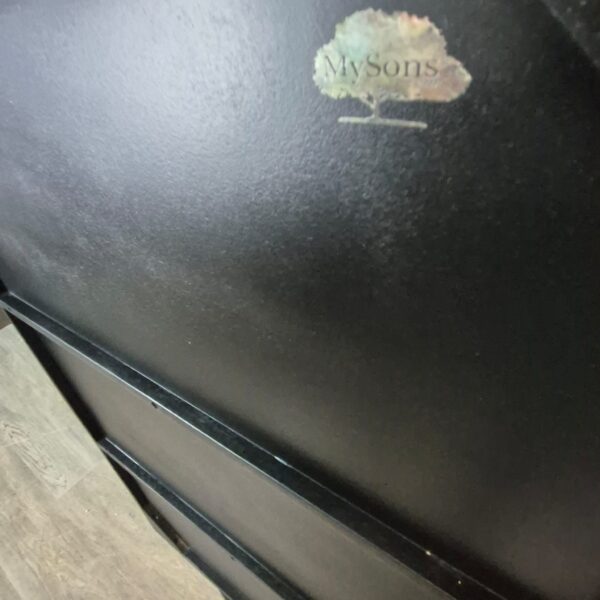 Cabinet My Sons Gold-Black Solid Wood 0,70 m - Image 15