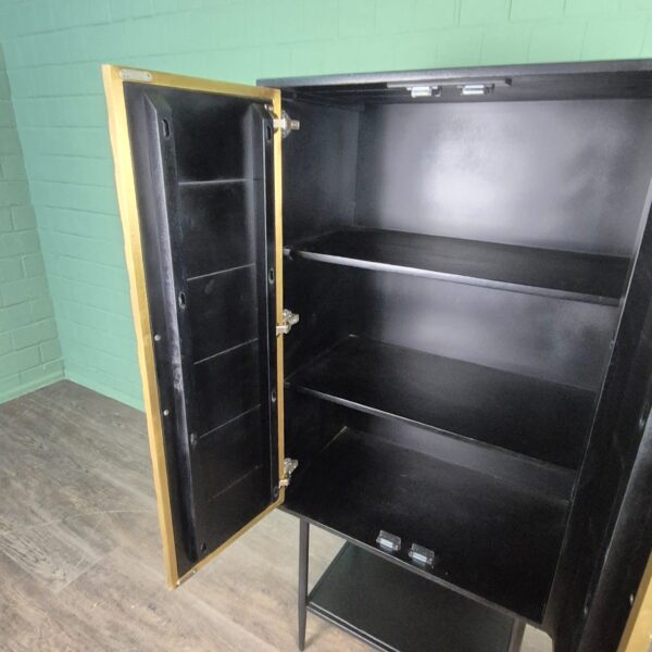 Cabinet My Sons Gold-Black Solid Wood 0,70 m - Image 12