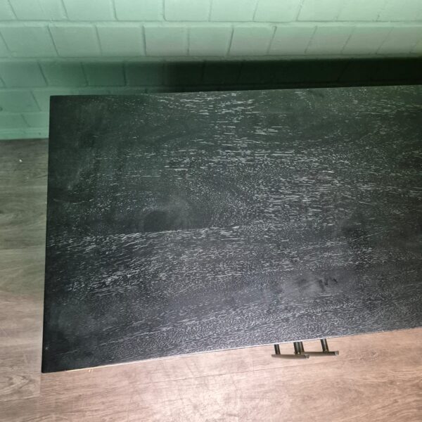 Sideboard My Sons Gold-Black Solid Wood 1,80 m - Image 6