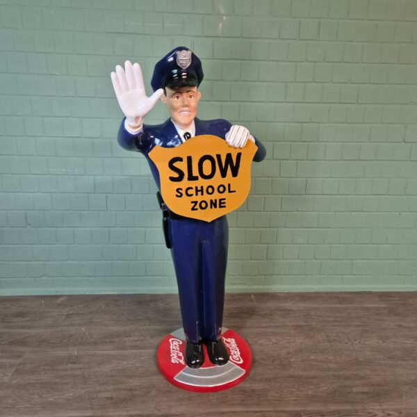 Police Officer Polyester 1.70 m - Image 3