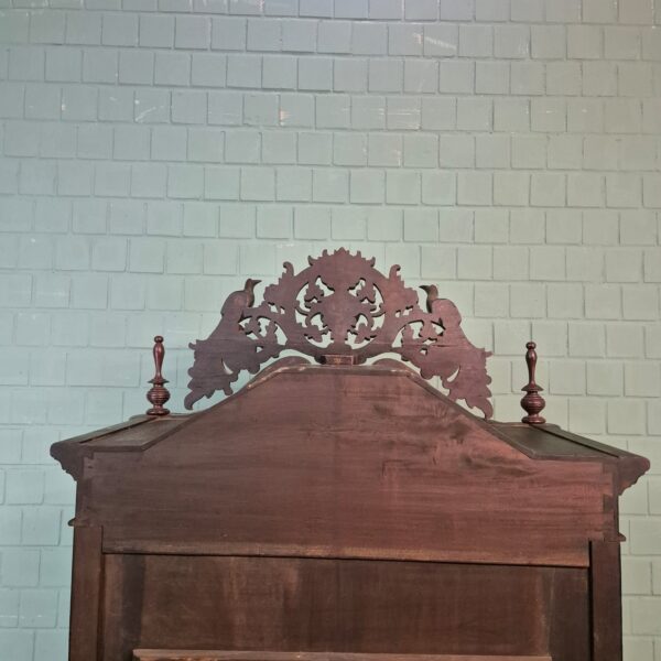 Servieskast Vitrine Biedermeier 1860 Noten - Image 16