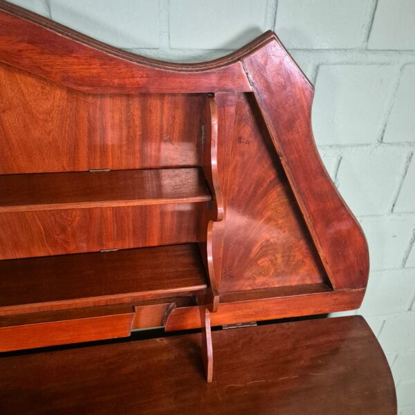 Cabinet Biedermeier 1850 Mahogany - Image 10