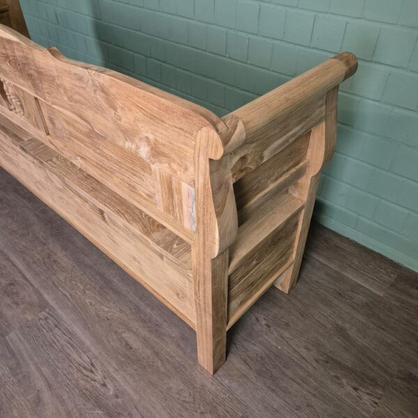 Bench Garden Bench 2,00 m Teak - Image 14