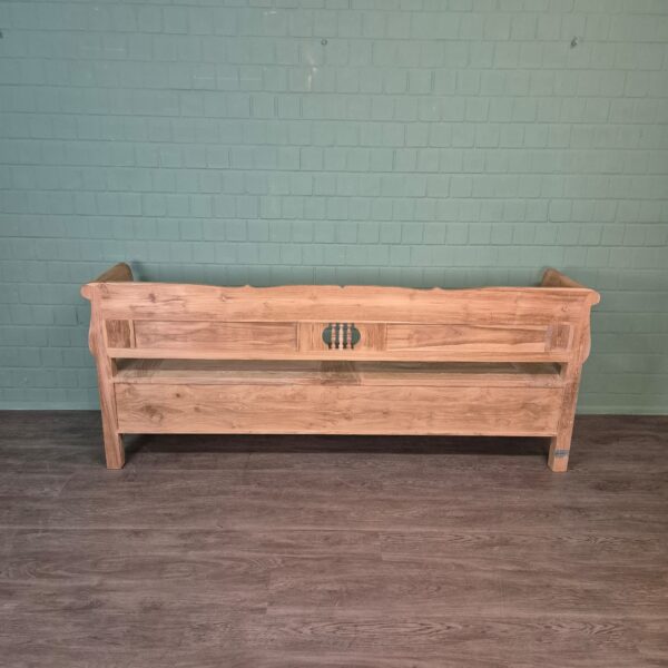 Bench Garden Bench 2,40 m Teak - Image 13