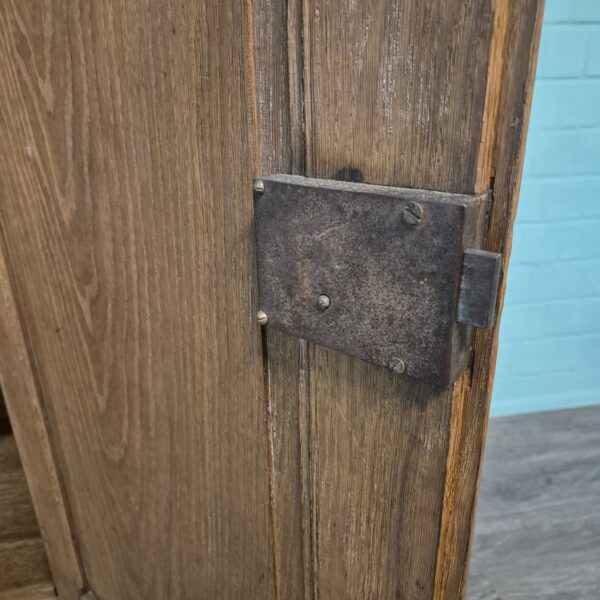 Wardrobe Biedermeier 1800 Oak - Image 19