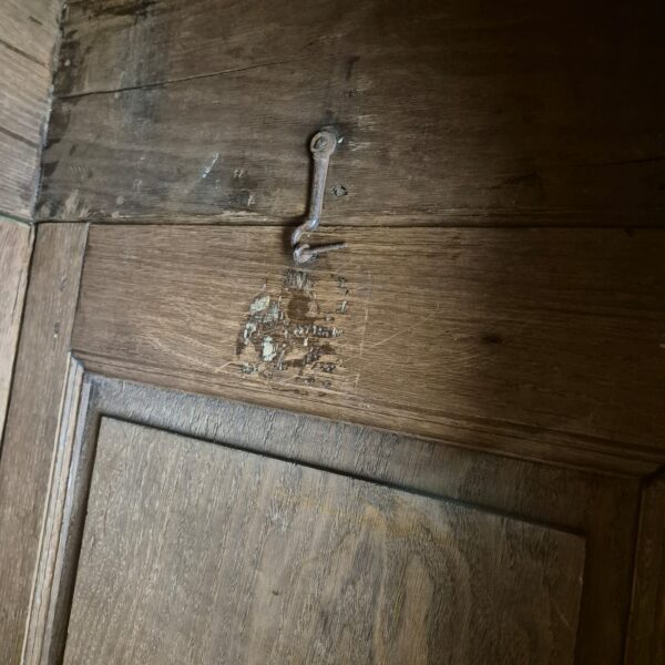 Wardrobe Biedermeier 1800 Oak - Image 18