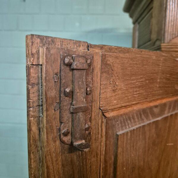 Wardrobe Biedermeier 1800 Oak - Image 17