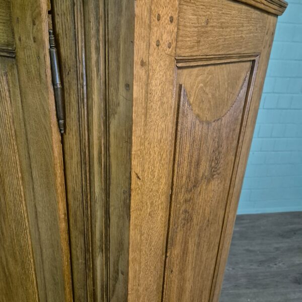 Wardrobe Biedermeier 1800 Oak - Image 10