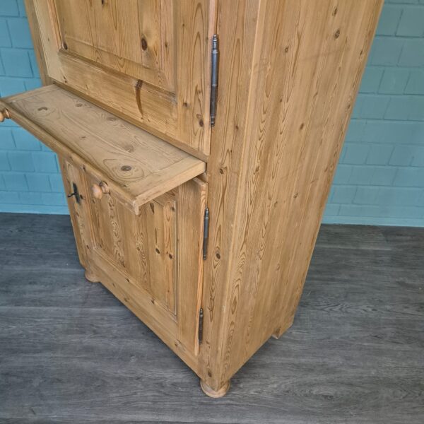 Wardrobe Historicism 1860 Pine - Image 5