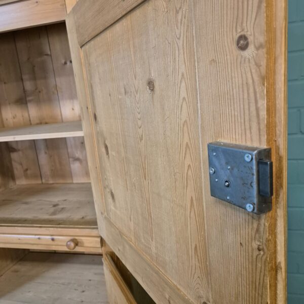 Wardrobe Historicism 1860 Pine - Image 12