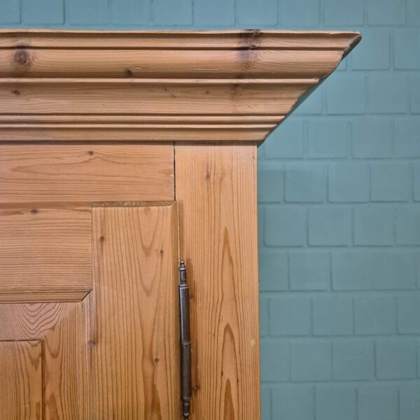 Wardrobe Historicism 1860 Pine - Image 6