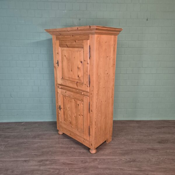 Wardrobe Historicism 1860 Pine - Image 2