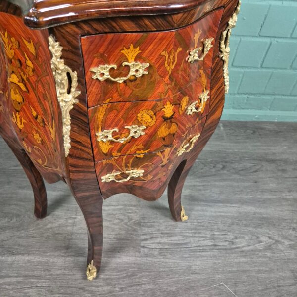 Neo-Baroque Walnut Chest of Drawers 0.50 m - Image 7